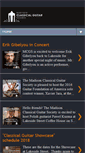 Mobile Screenshot of madisonclassicalguitarsociety.org