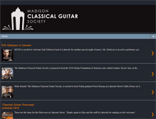 Tablet Screenshot of madisonclassicalguitarsociety.org